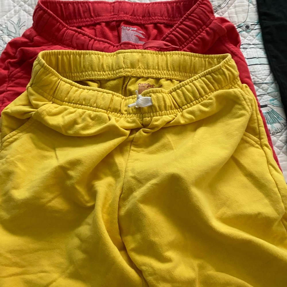 2 Kids size L 10-12 Graphic Tee and Pull On short sets - Picture 5 of 5
